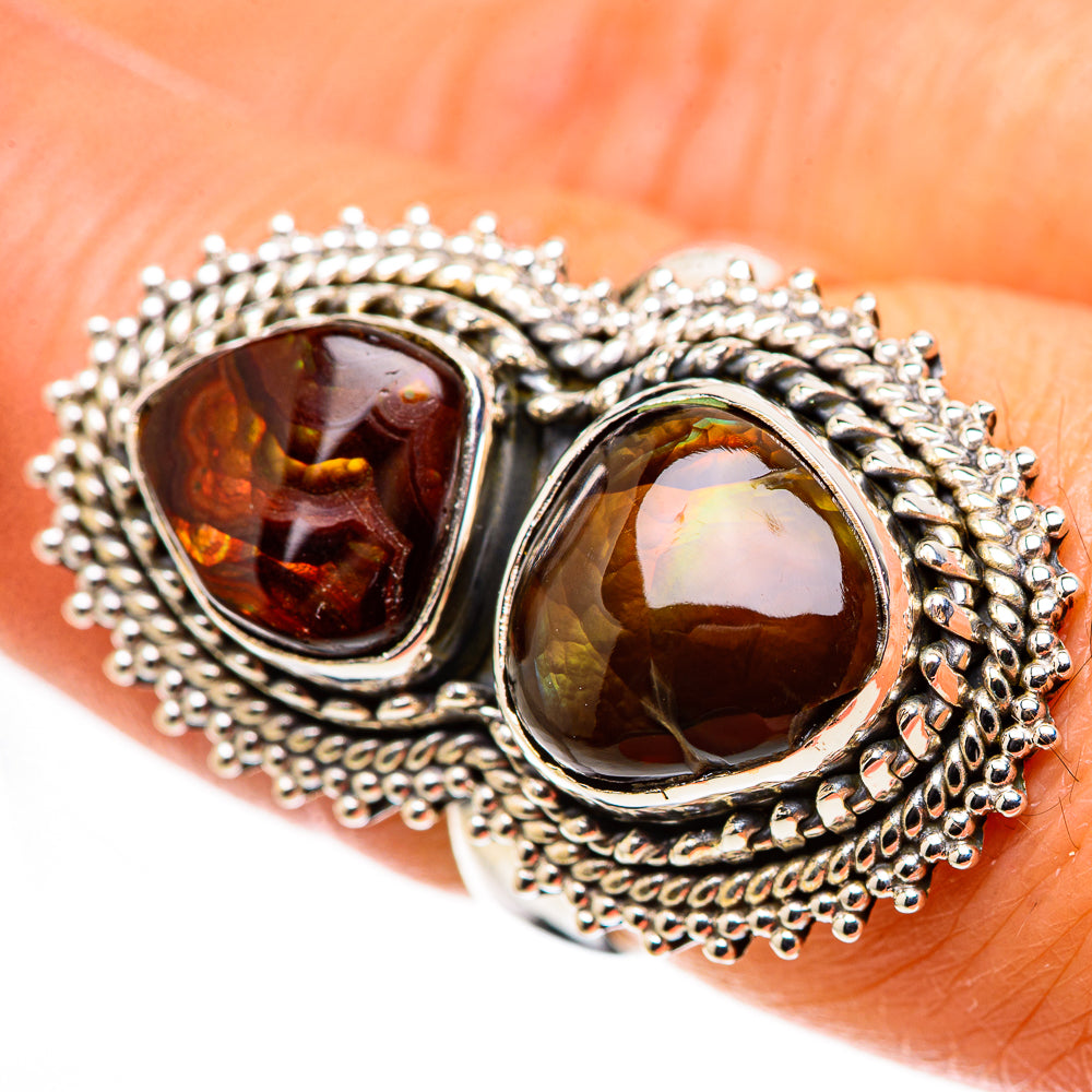 Mexican Fire Agate Ring Size 7 (925 Sterling Silver) RING134766