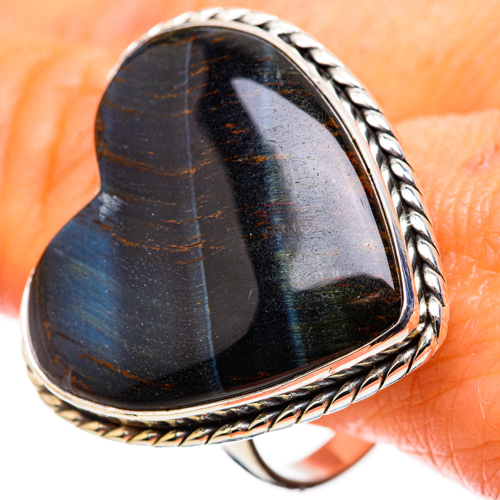 Large Pietersite Ring Size 12 (925 Sterling Silver) RING135712