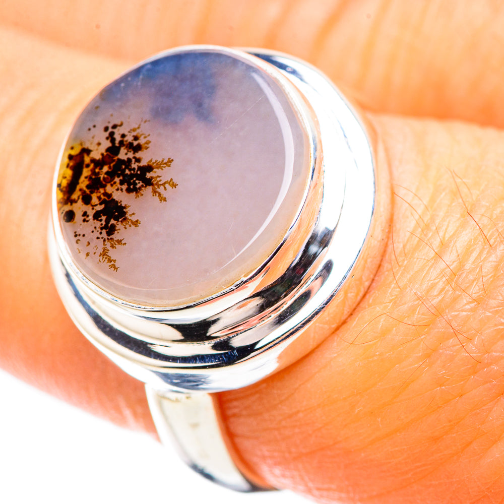Scenic Dendritic Agate Ring Size 7 (925 Sterling Silver) RING135242