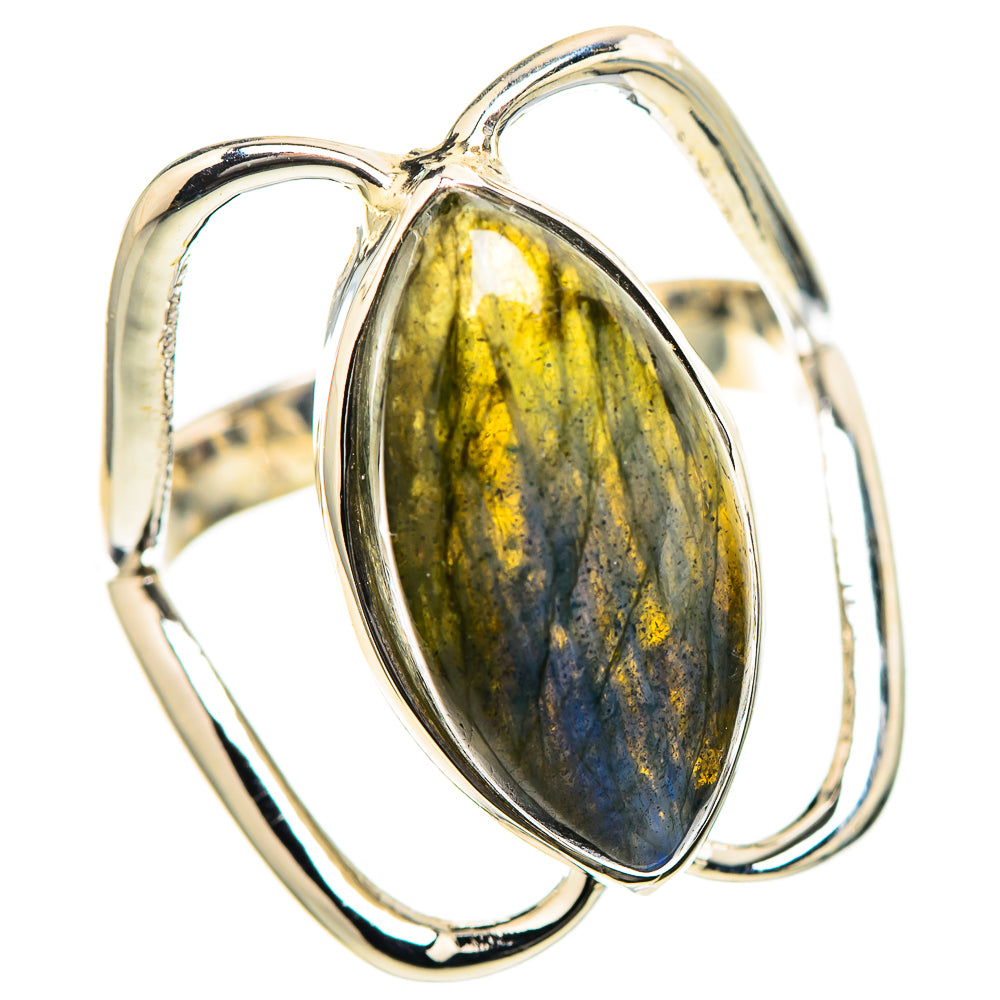 Labradorite Ring Size 7.25 (925 Sterling Silver) RING136641