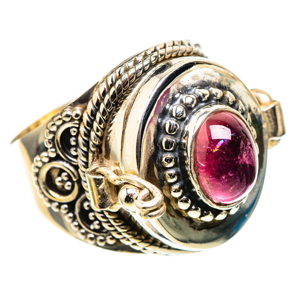 Poison Pink Tourmaline 925 Sterling Silver Ring Size 6 (925 Sterling Silver) RING137678