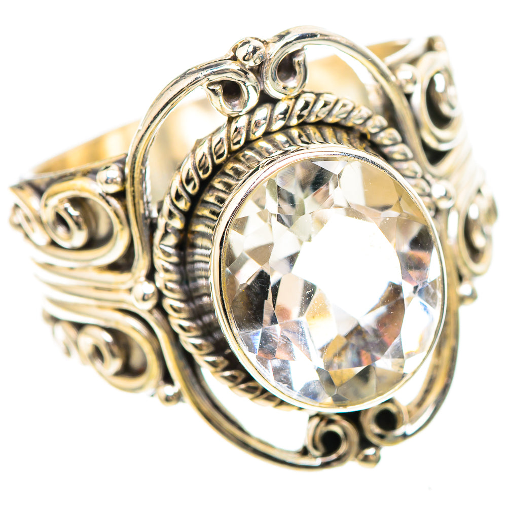 White Quartz 925 Sterling Silver Ring Size 9 (925 Sterling Silver) RING137187