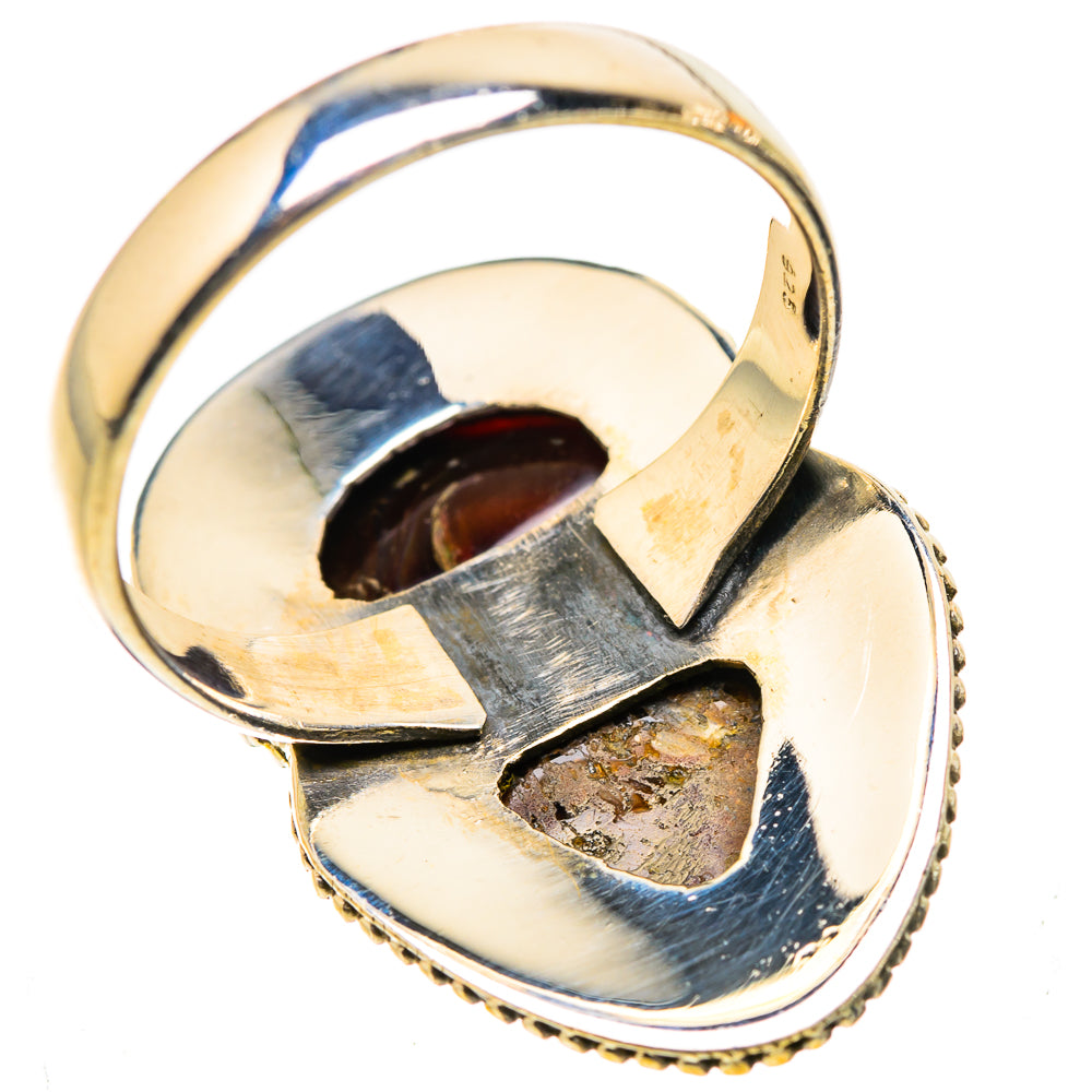 Mexican Fire Agate Ring Size 8 (925 Sterling Silver) RING135459