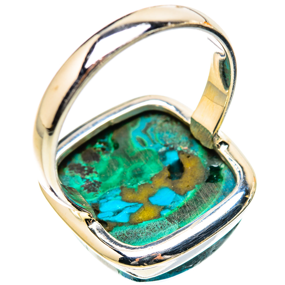 Malachite In Chrysocolla Ring Size 11 (925 Sterling Silver) RING135440