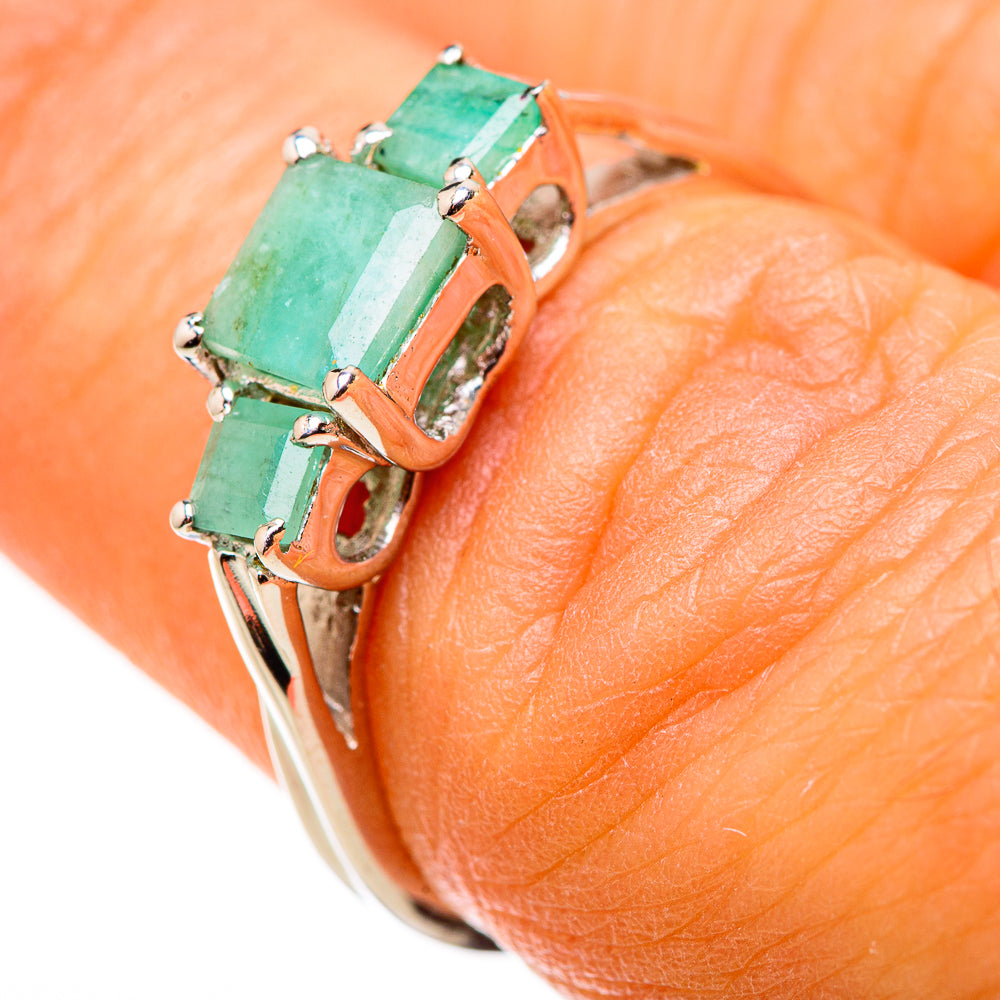Emerald Ring Size 6.25 (925 Sterling Silver) RING134600