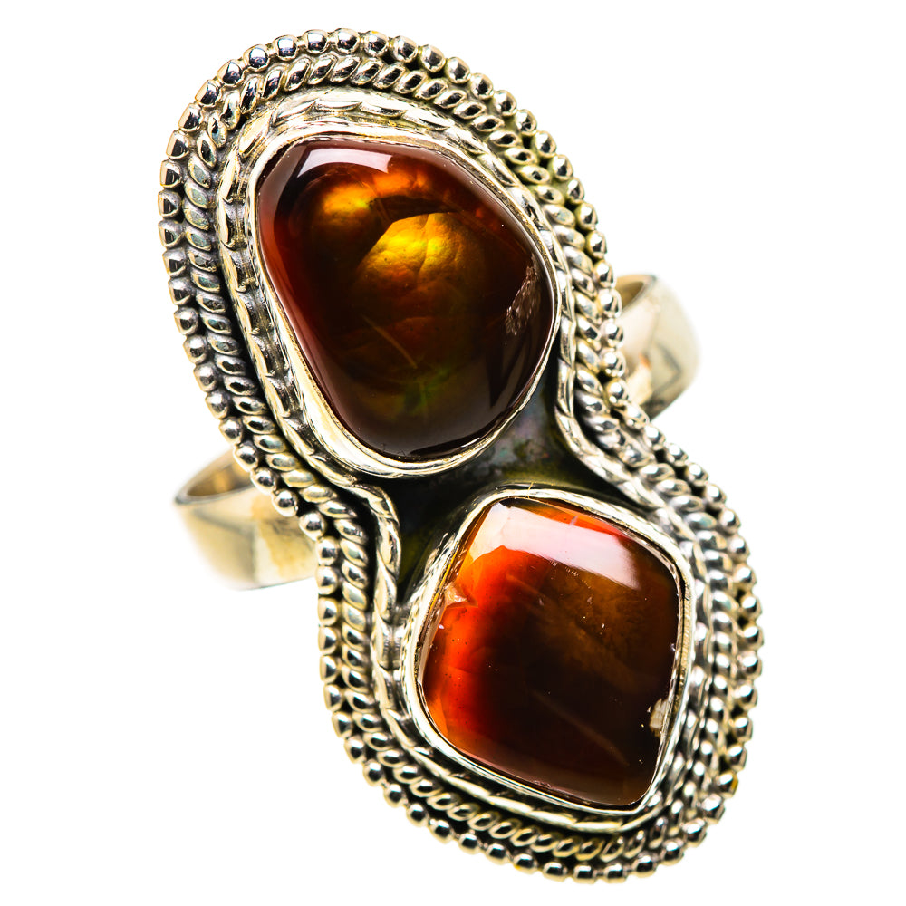 Mexican Fire Agate Ring Size 7 (925 Sterling Silver) RING134601