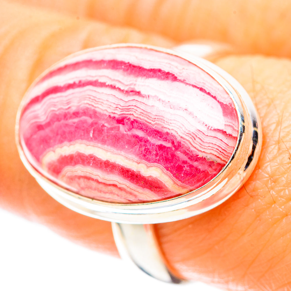 Rhodochrosite Ring Size 8 (925 Sterling Silver) RING136893