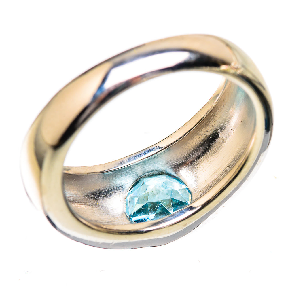 Blue Topaz Ring Size 6.5 (925 Sterling Silver) RING135820