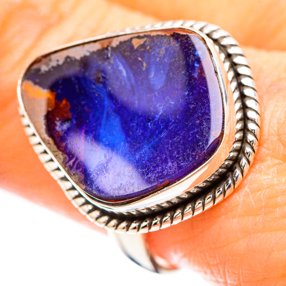 Boulder Opal Ring Size 9.25 (925 Sterling Silver) RING136461
