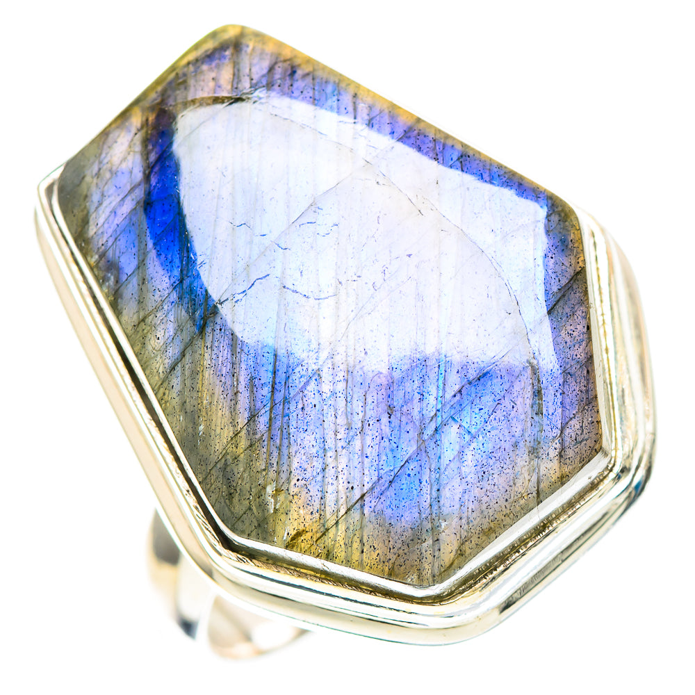 Large Labradorite 925 Sterling Silver Ring Size 11 (925 Sterling Silver) RING137565