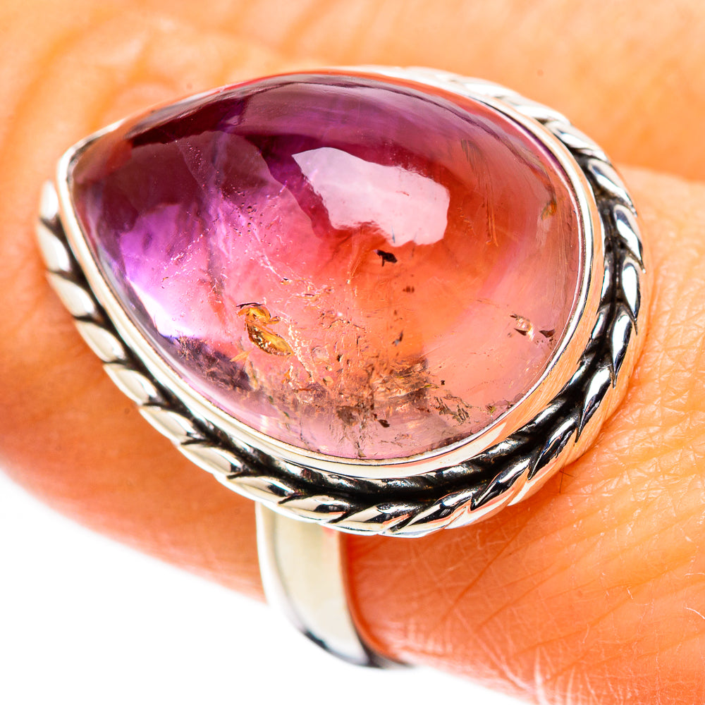 Anasilvercos Ametrine Ring Size 8.25 (925 Sterling Silver)