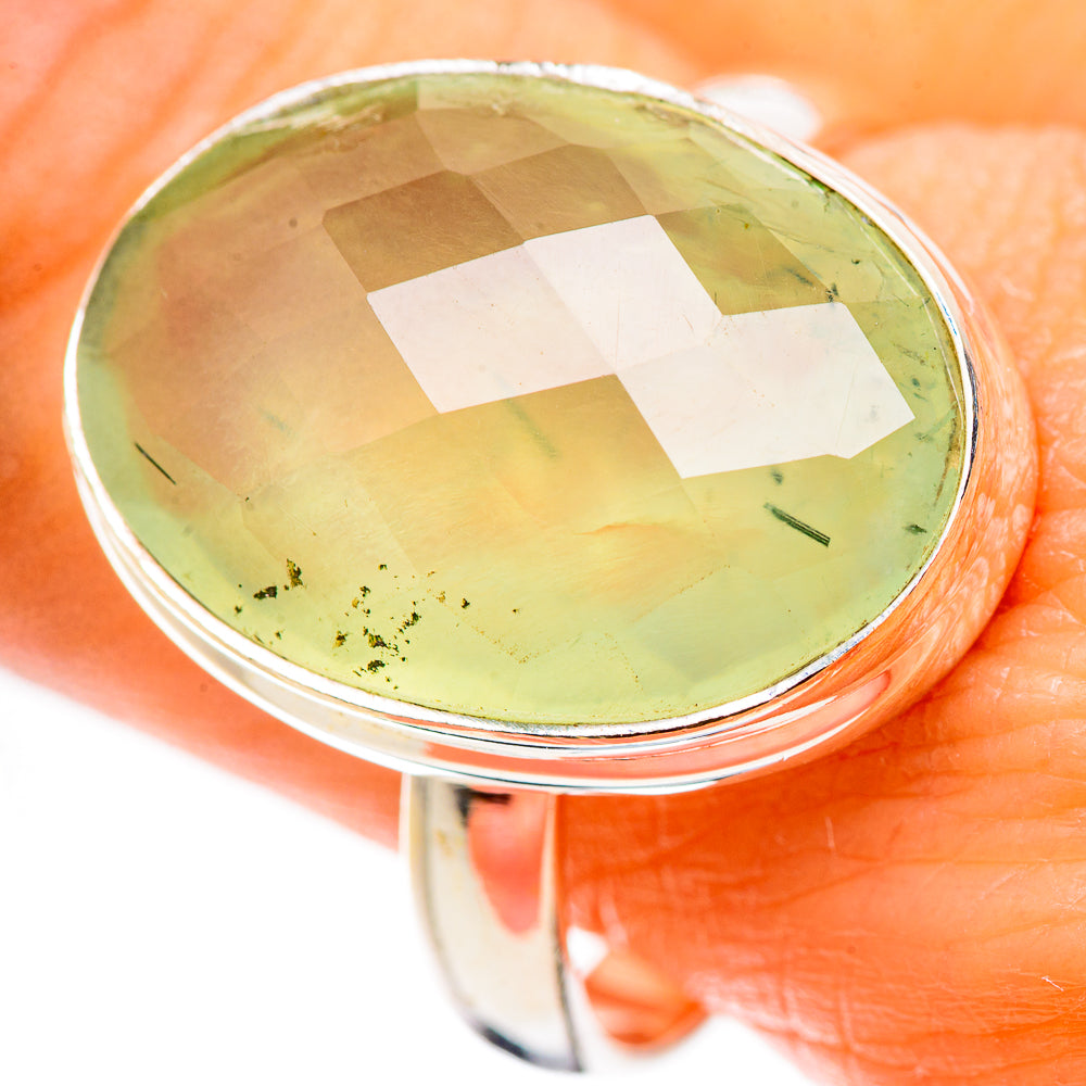 Prehnite Ring Size 10.75 (925 Sterling Silver) RING134599