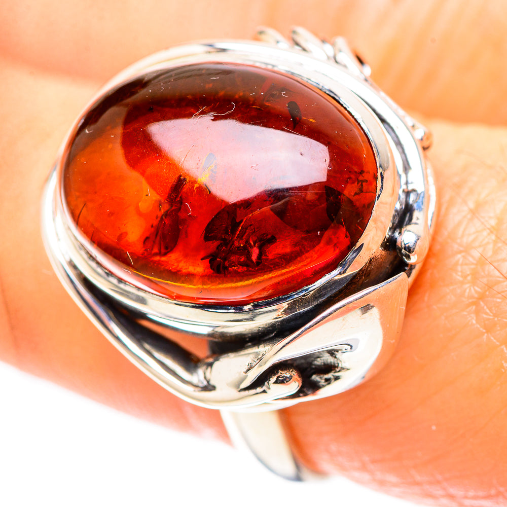 Baltic Amber 925 Sterling Silver Ring Size 8 (925 Sterling Silver) RING137383