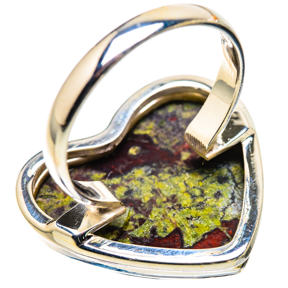 Large Dragon's Blood Jasper Ring Size 12 (925 Sterling Silver) RING135767