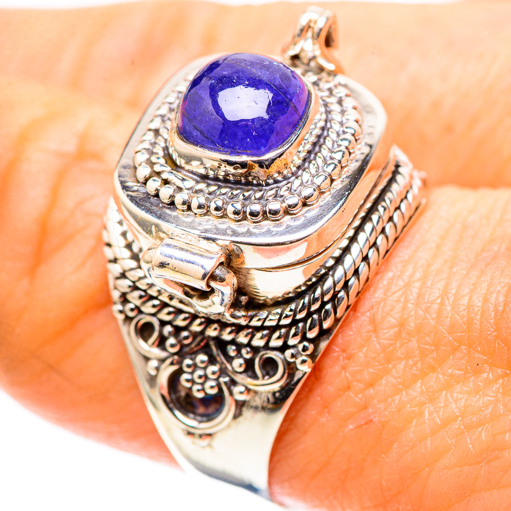 Poison Natural Tanzanite 925 Sterling Silver Ring Size 9 (925 Sterling Silver) RING137428