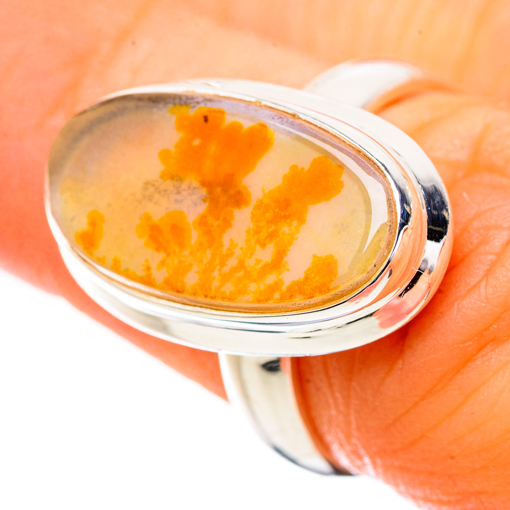 Scenic Dendritic Agate Ring Size 6.25 (925 Sterling Silver) RING135264