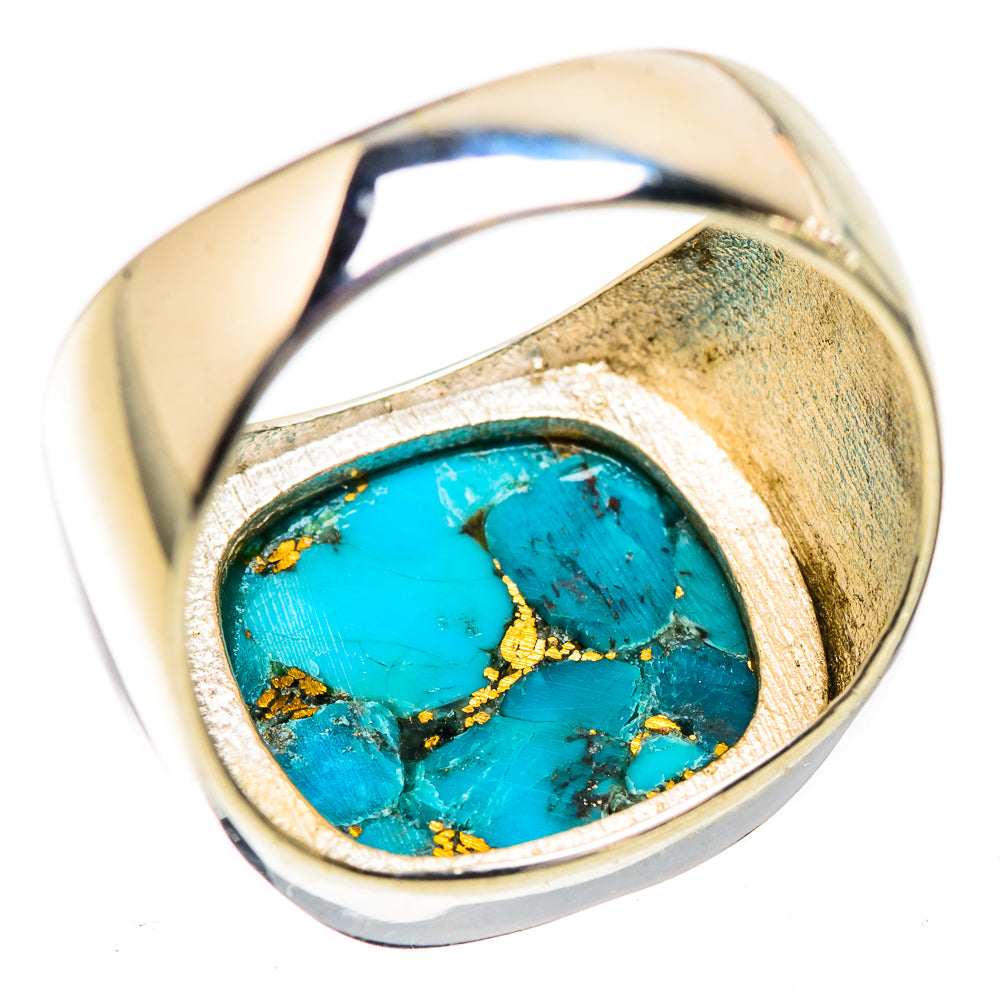 Kingman Mohave Turquoise Ring Size 7.75 (925 Sterling Silver) RING135822