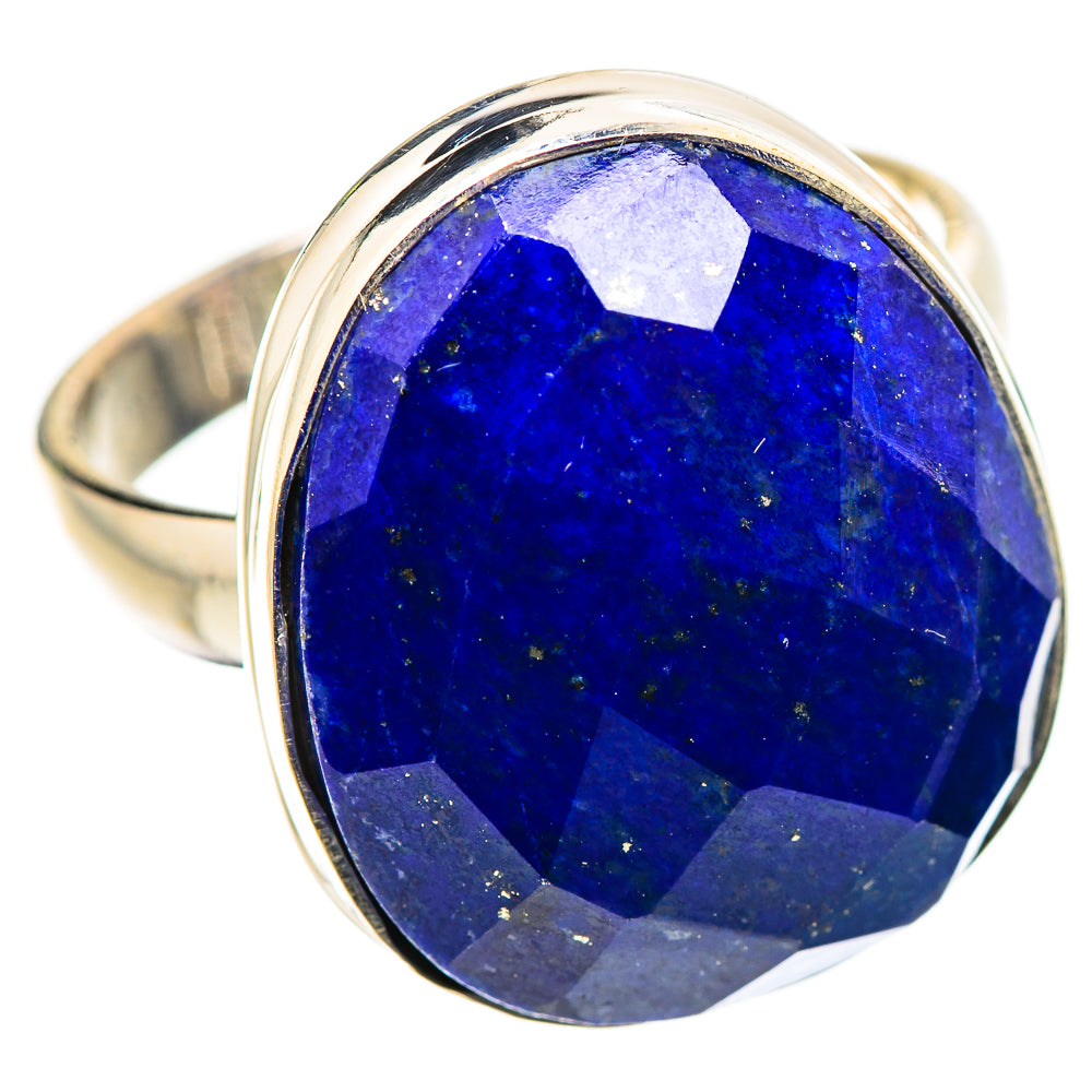 Anasilvercos Lapis Lazuli Ring Size 10 (925 Sterling Silver)