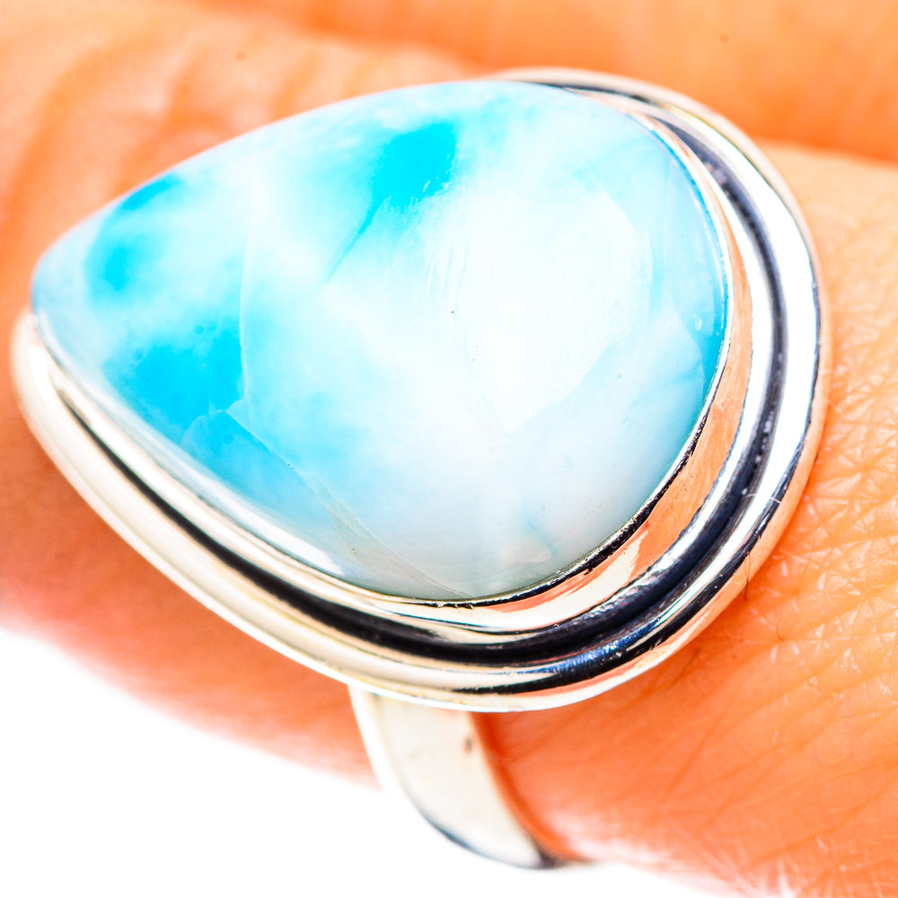 Larimar Ring Size 8.75 (925 Sterling Silver) RING136912