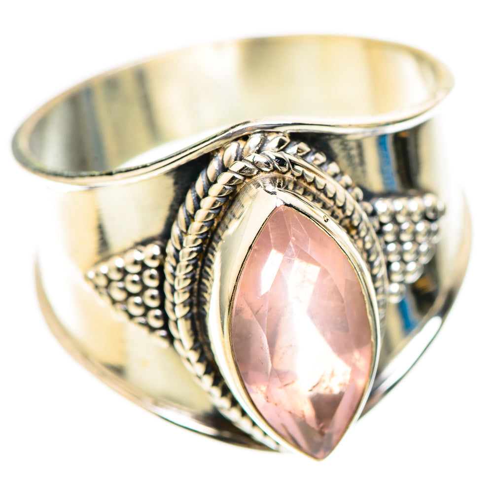Rose Quartz Ring Size 10.25 (925 Sterling Silver) RING136303