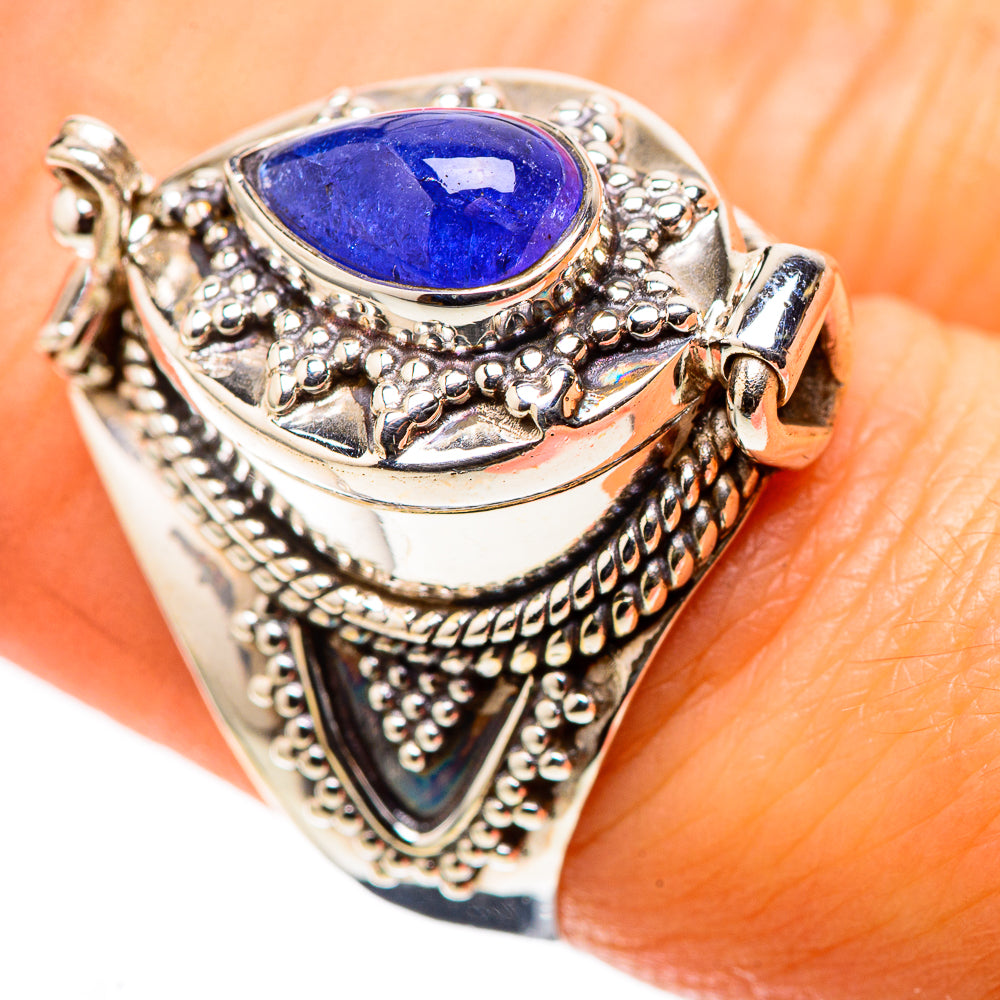 Poison Natural Tanzanite 925 Sterling Silver Ring Size 8 (925 Sterling Silver) RING137729