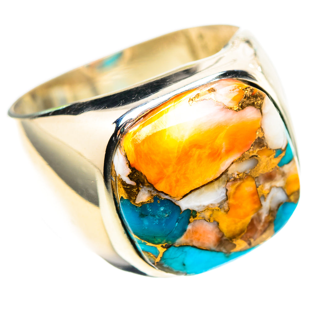 Spiny Oyster Turquoise Ring Size 7 (925 Sterling Silver) RING136849