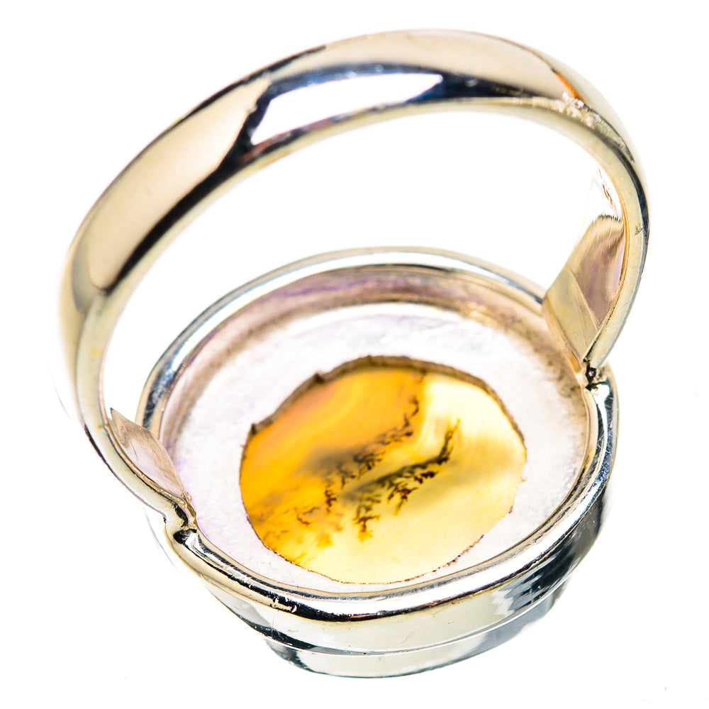 Scenic Dendritic Agate Ring Size 7 (925 Sterling Silver) RING135695
