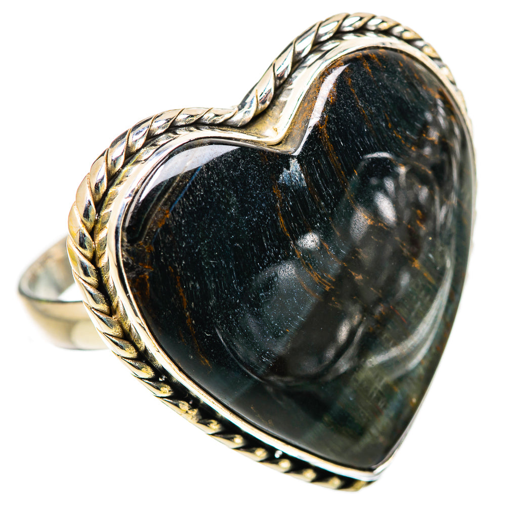 Large Pietersite Ring Size 12 (925 Sterling Silver) RING135712
