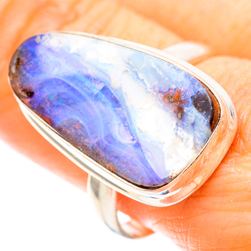 Boulder Opal Ring Size 10 (925 Sterling Silver) RING136699