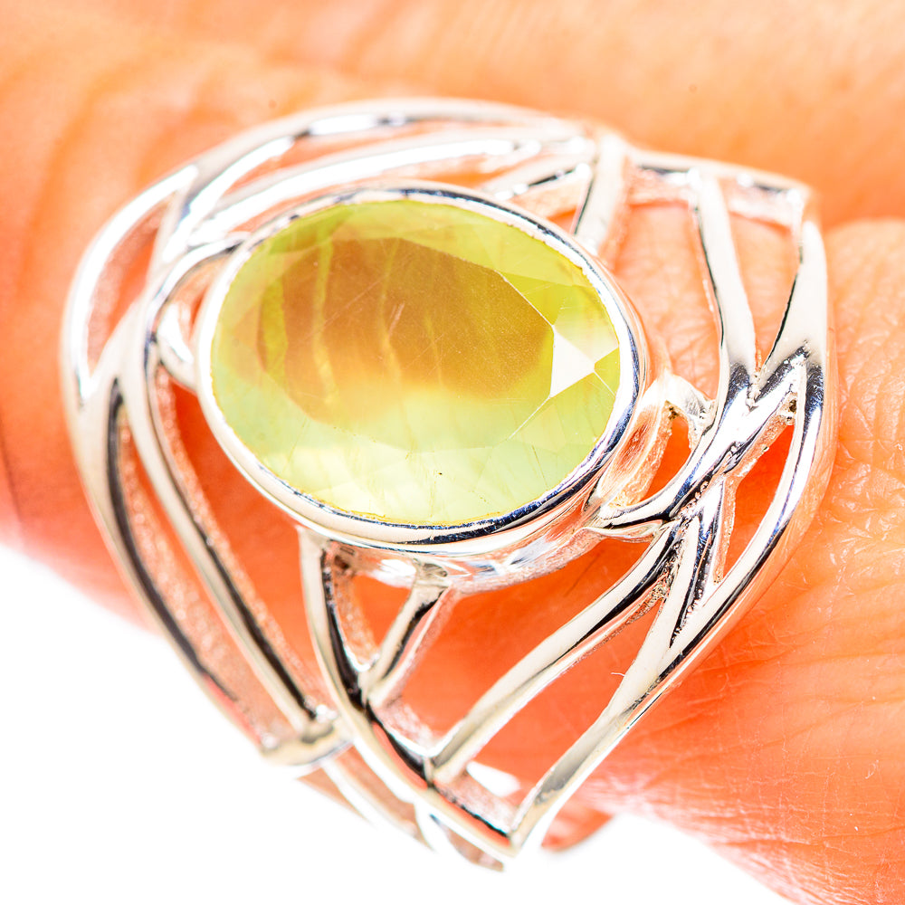 Prehnite Ring Size 9.5 (925 Sterling Silver) RING136667