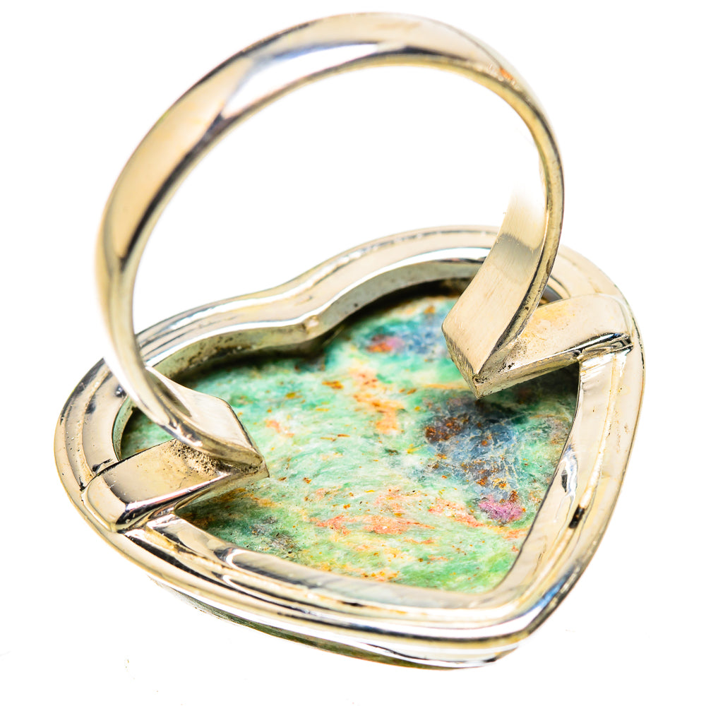 Large Ruby Fuchsite Ring Size 8.25 (925 Sterling Silver) RING135583