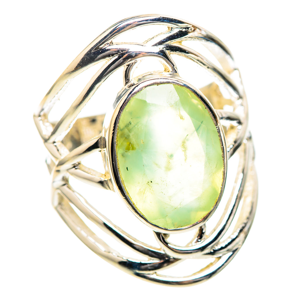 Prehnite Ring Size 6 (925 Sterling Silver) RING136286
