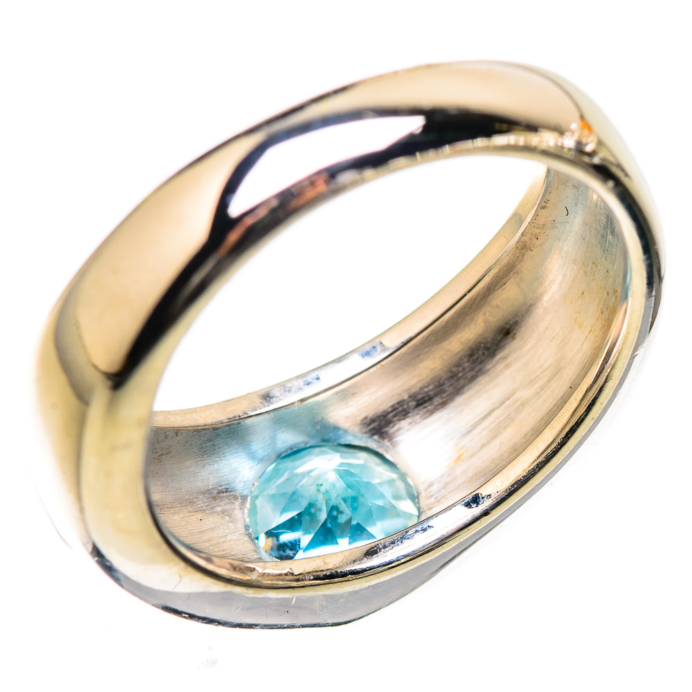 Blue Topaz Ring Size 6.75 (925 Sterling Silver) RING135502