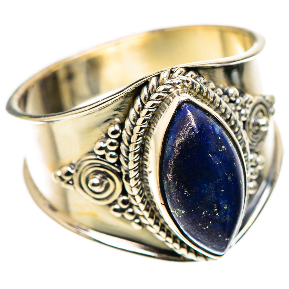 Lapis Lazuli Ring Size 9.25 (925 Sterling Silver) RING135595