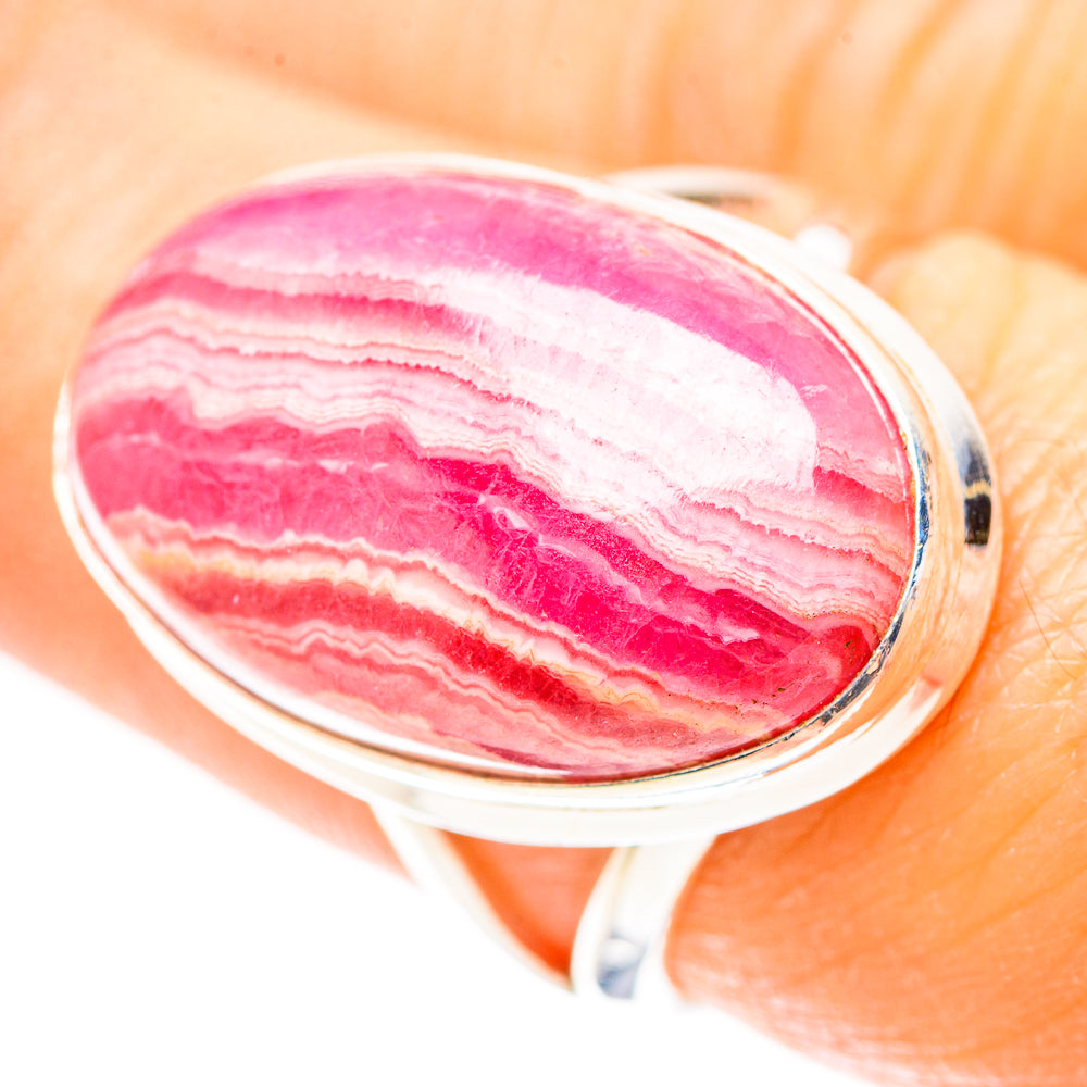 Rhodochrosite 925 Sterling Silver Ring Size 7 (925 Sterling Silver) RING137286