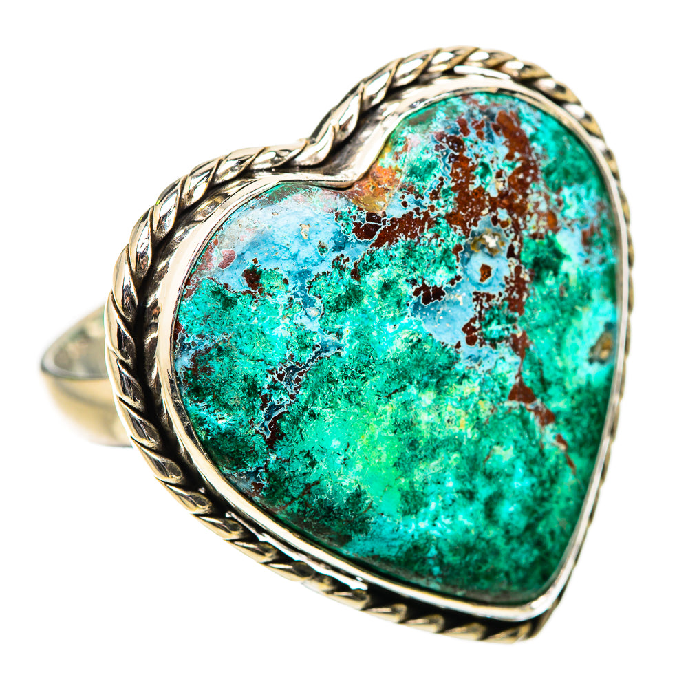 Large Shattuckite Ring Size 9.75 (925 Sterling Silver) RING135556