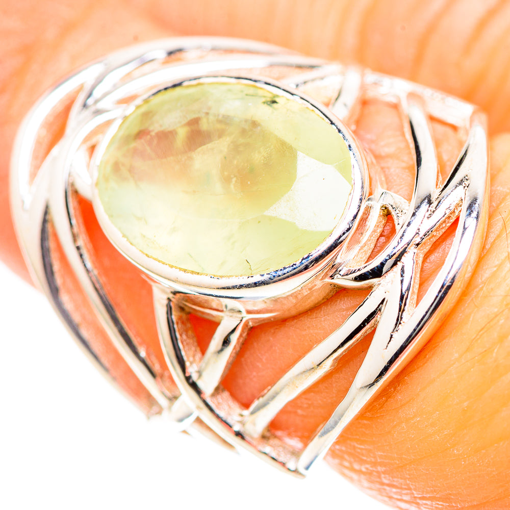 Prehnite Ring Size 6.25 (925 Sterling Silver) RING136710
