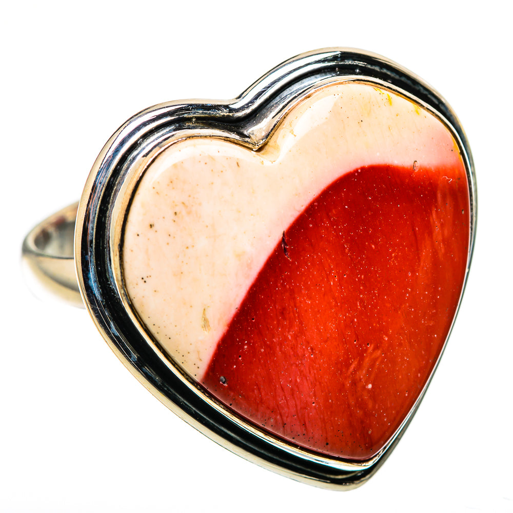 Large Mookaite Ring Size 11.75 (925 Sterling Silver) RING136193