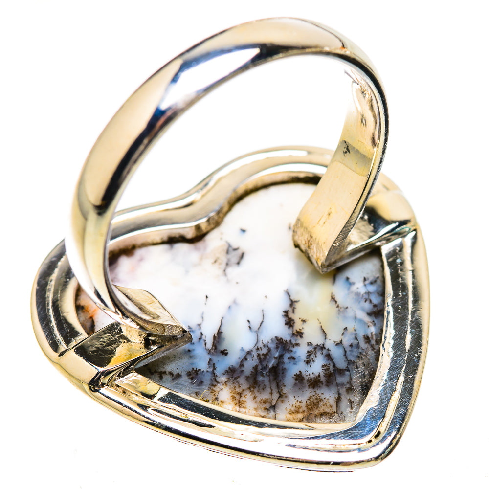 Large Dendritic Opal Ring Size 9 (925 Sterling Silver) RING135365