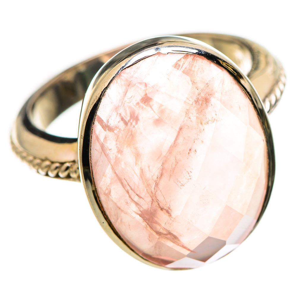Rose Quartz Ring Size 5.5 (925 Sterling Silver) RING134770