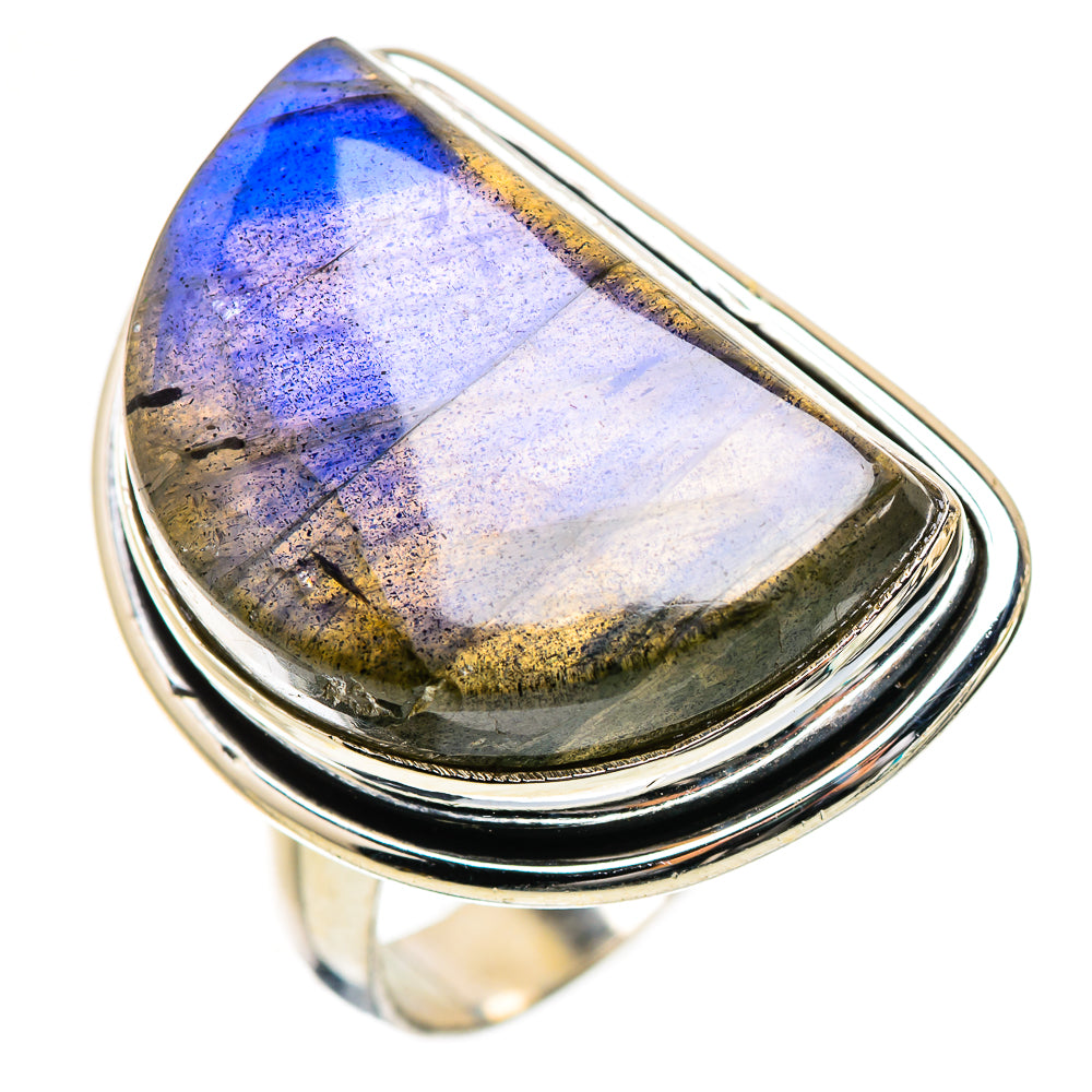 Labradorite Ring Size 7.5 (925 Sterling Silver) RING135425