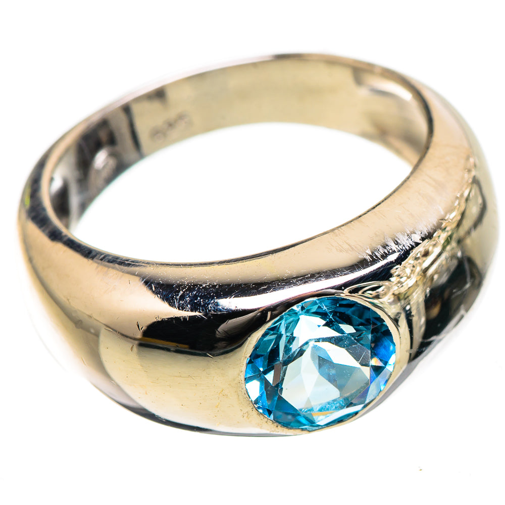 Blue Topaz Ring Size 6.75 (925 Sterling Silver) RING135502