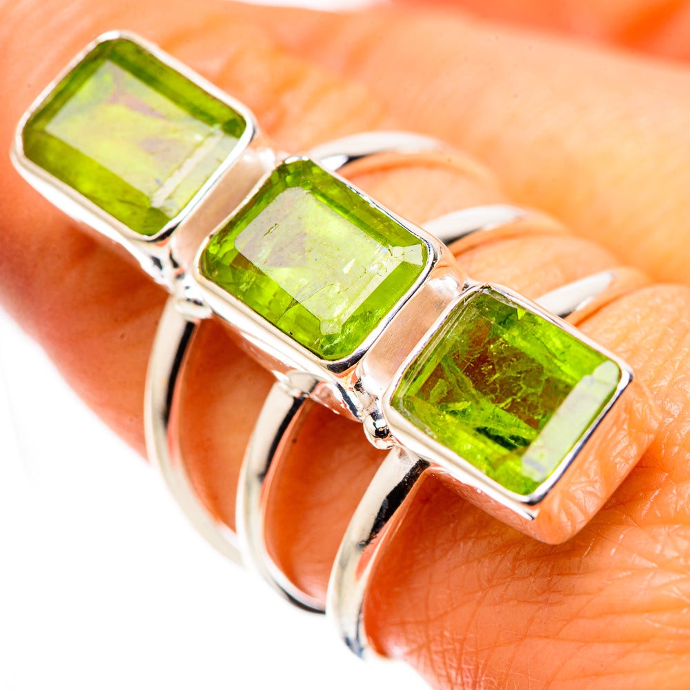 Peridot Ring Size 9.25 (925 Sterling Silver) RING134975