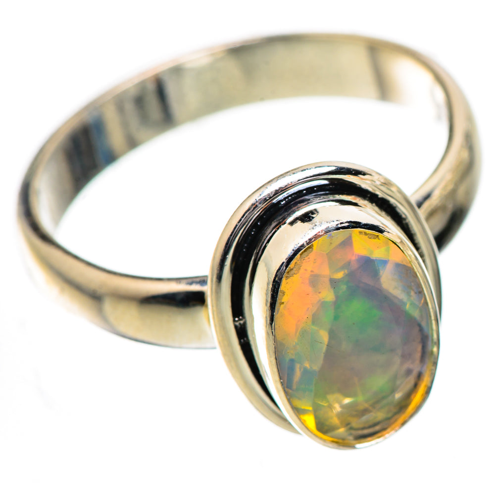 Ethiopian Opal Ring Size 8.25 (925 Sterling Silver) RING135867