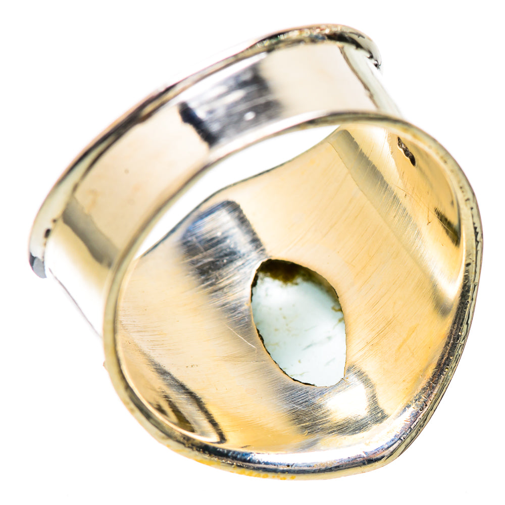 Natural Aquamarine Ring Size 6.75 (925 Sterling Silver) RING135848