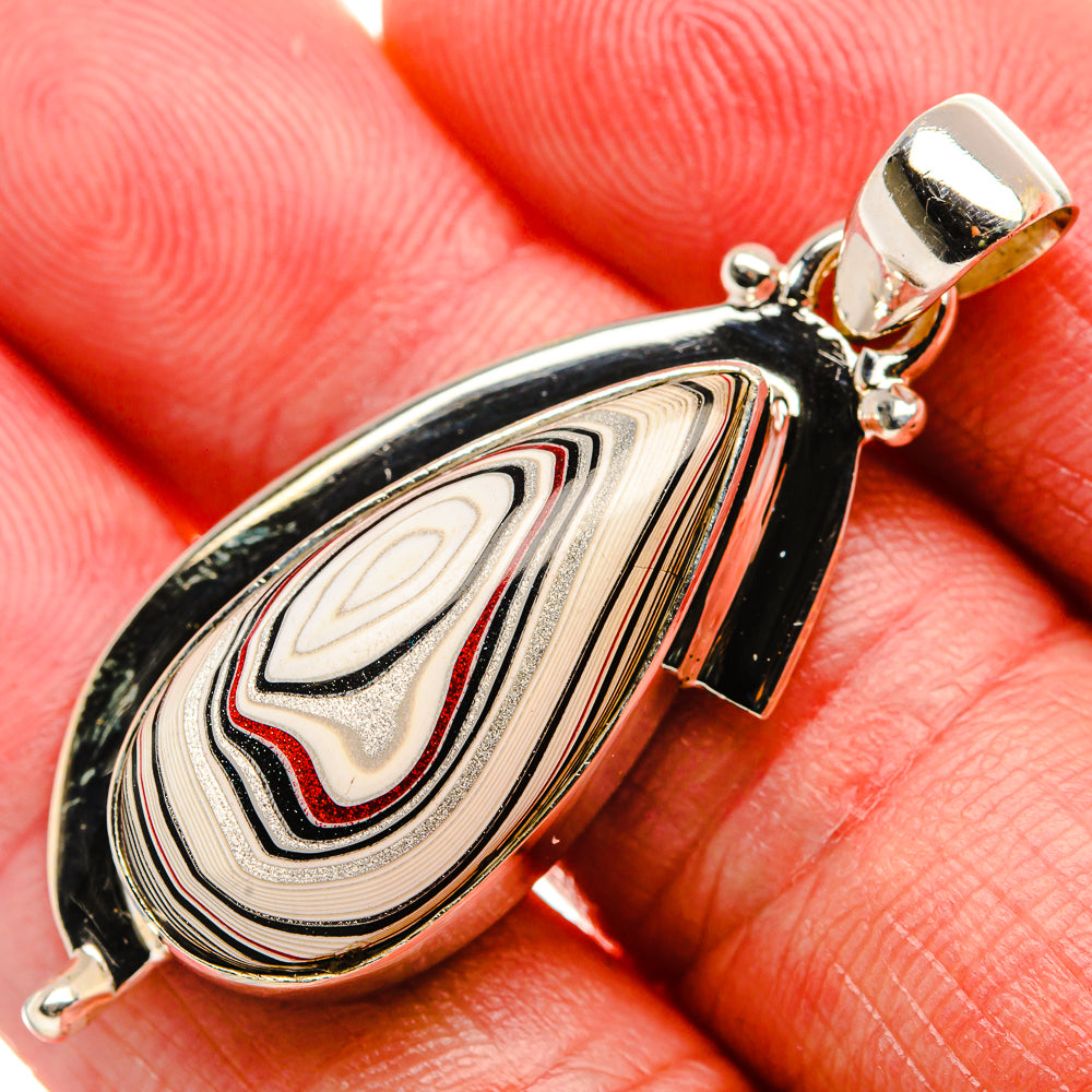 Fordrite 925 Sterling Silver Pendant 1 3/4" (925 Sterling Silver) PD37622