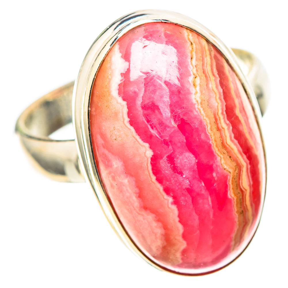 Rhodochrosite 925 Sterling Silver Ring Size 7.5 (925 Sterling Silver) RING137422
