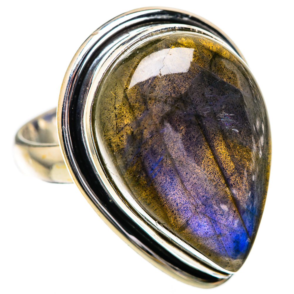 Labradorite Ring Size 7.5 (925 Sterling Silver) RING135849