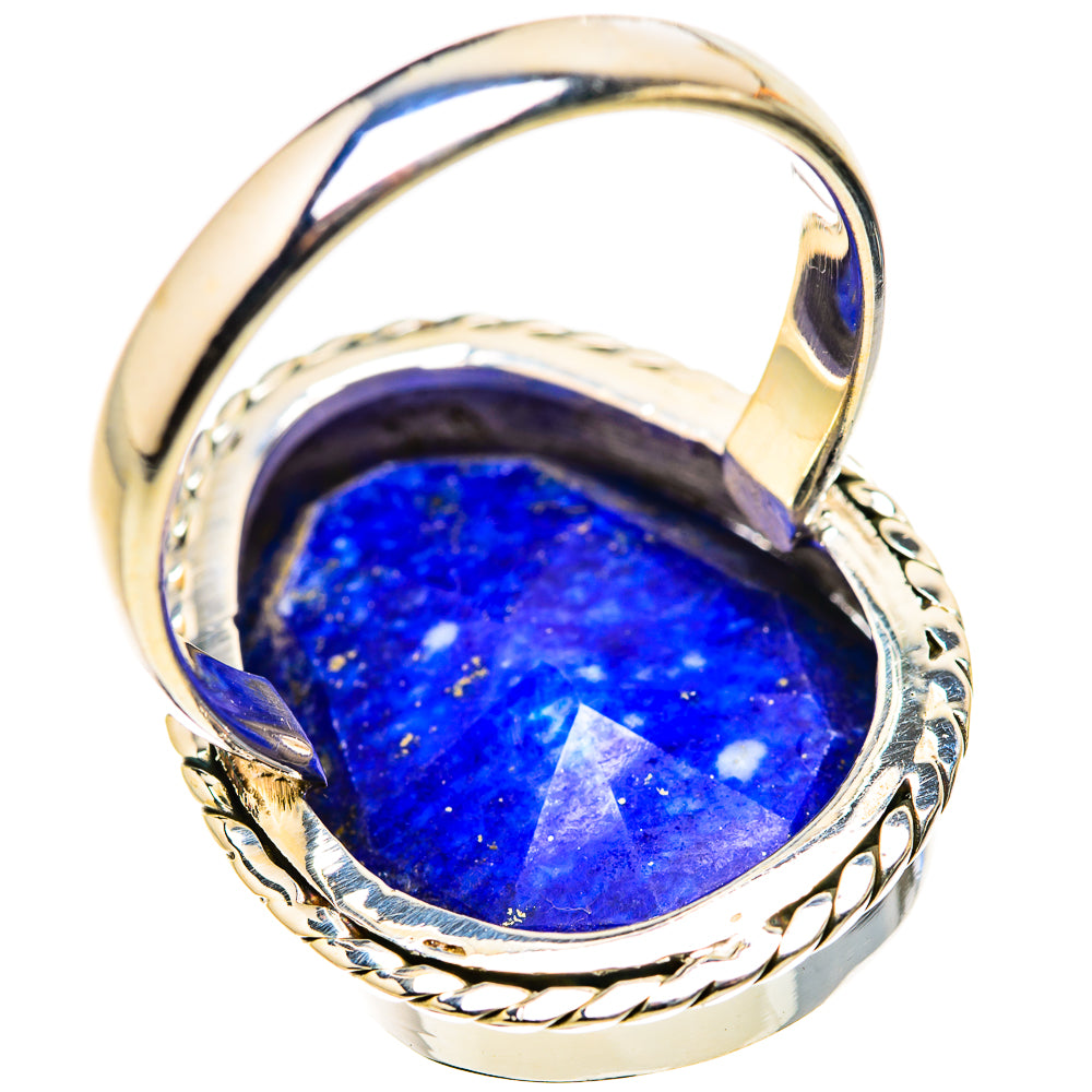 Large Lapis Lazuli Ring Size 11.25 (925 Sterling Silver) RING134695