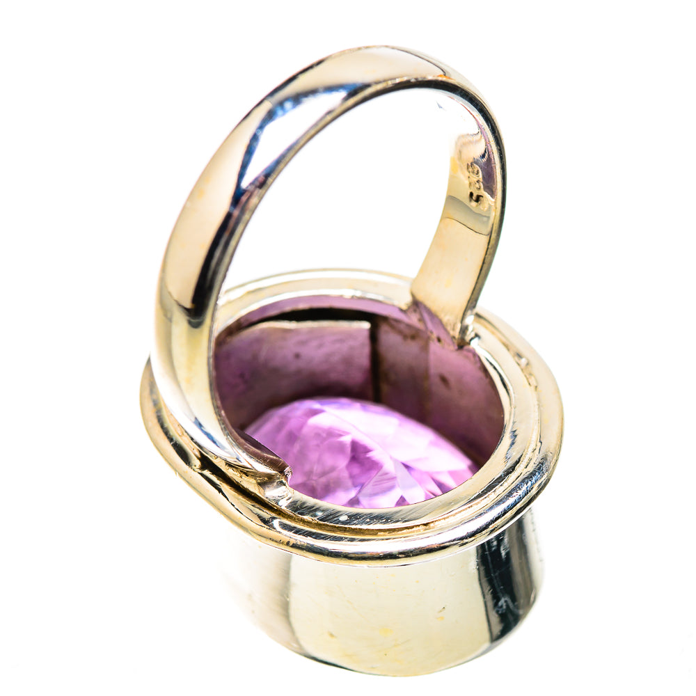 Faceted Amethyst Ring Size 7.25 (925 Sterling Silver) RING135513